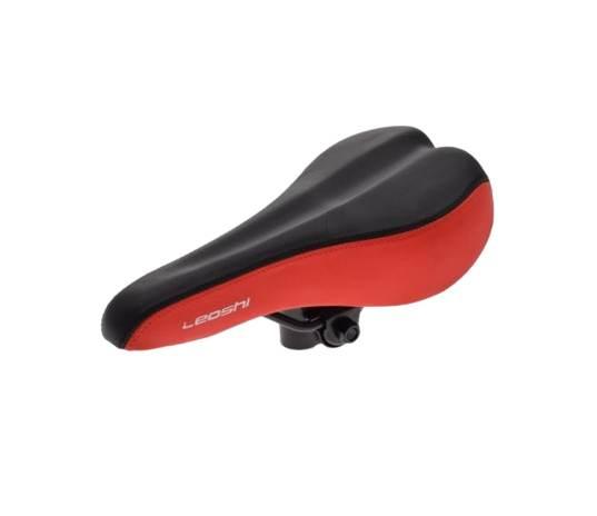 Siedzenie rowerowe mtb czarno/czerwone | AWR2035