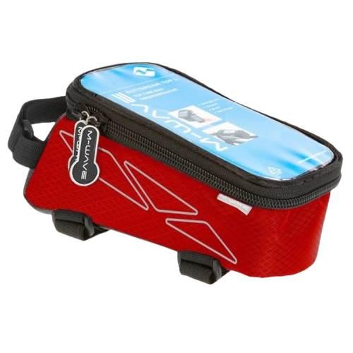 Sakwa m-wave rowerowa na ramę czerwona l