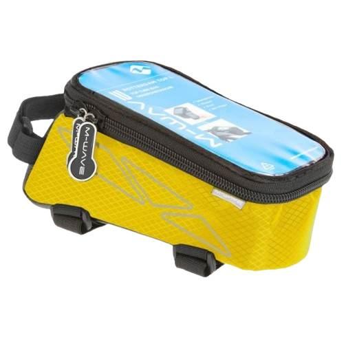 Sakwa m-wave rowerowa na ramę żółta l | AWR3010Y