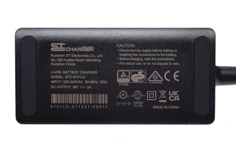 Ładowarka akumulatorów 36v/2a e-rower | ZRE2084B - zdjęcie 2