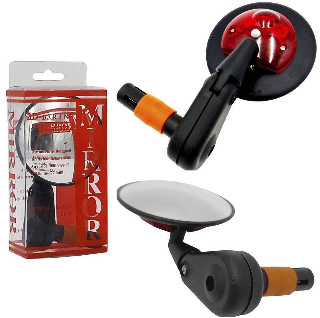 Lusterko Rowerowe Wpuszczane L/P Dx-2002Bf Led