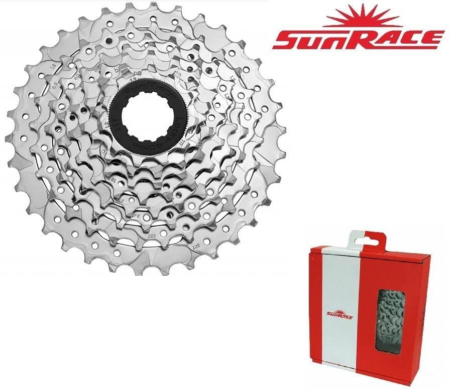 Kaseta 9S 11-34T Sunrace Csm96 9Av Box | CSM969AV