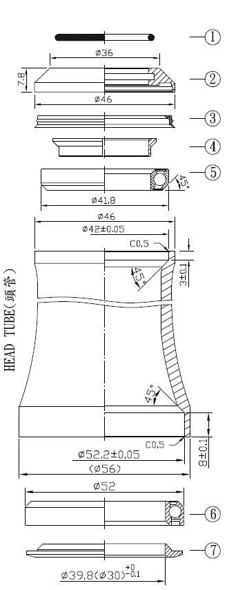 Stery Zintegr1,5"-1-1/8" Is42/52 Neco H373S - zdjęcie 3