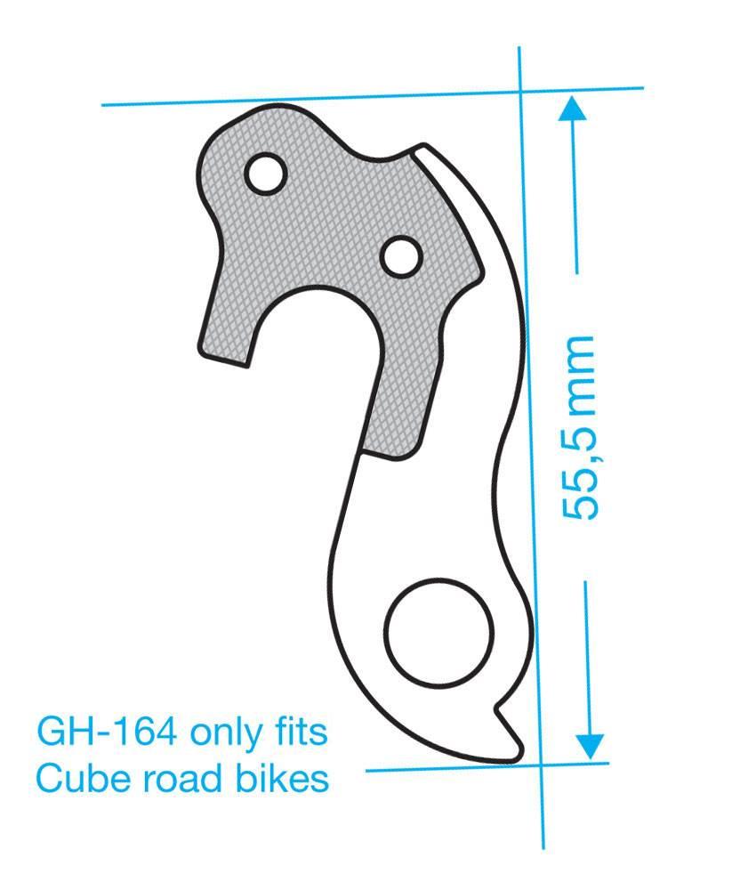 Hak Przerzutki Union Gh-164 Cube | HAK GH164 - zdjęcie 4