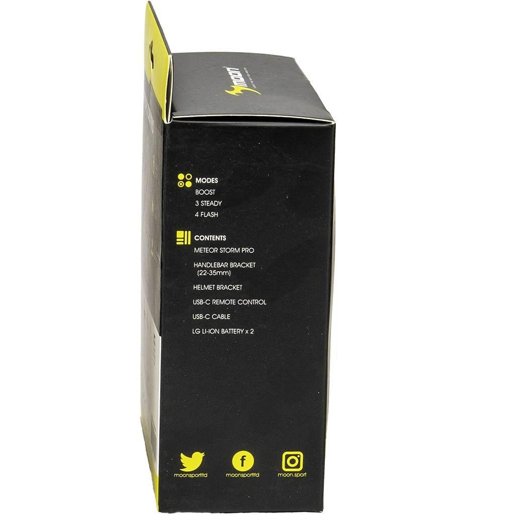 Lampka Przednia Usb 2000Lm 2 Led Moon Storm - zdjęcie 3
