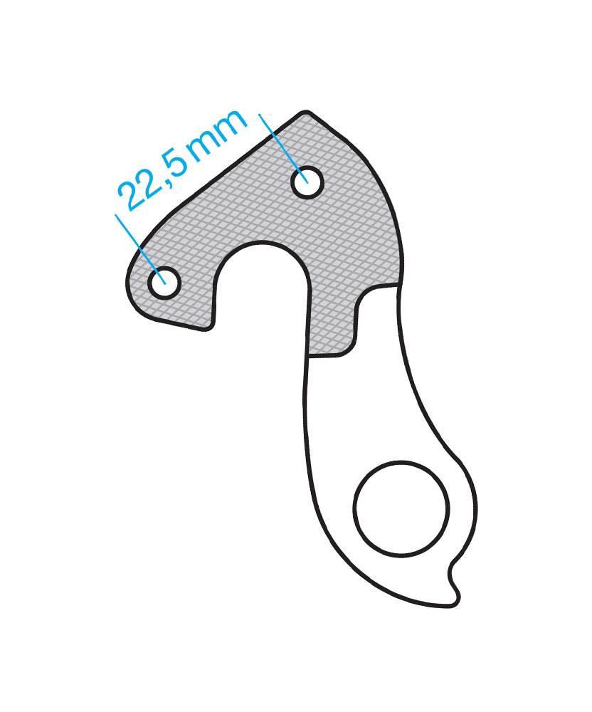 Hak Przerzutki Union Gh-056 Różne Marki | HAK GH056 - zdjęcie 3