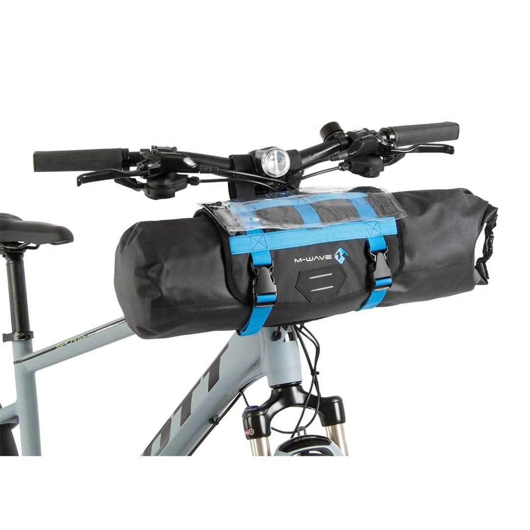 Sakwa Na Kierownicę M-Wave Rough Ride 10L Bk - zdjęcie 4