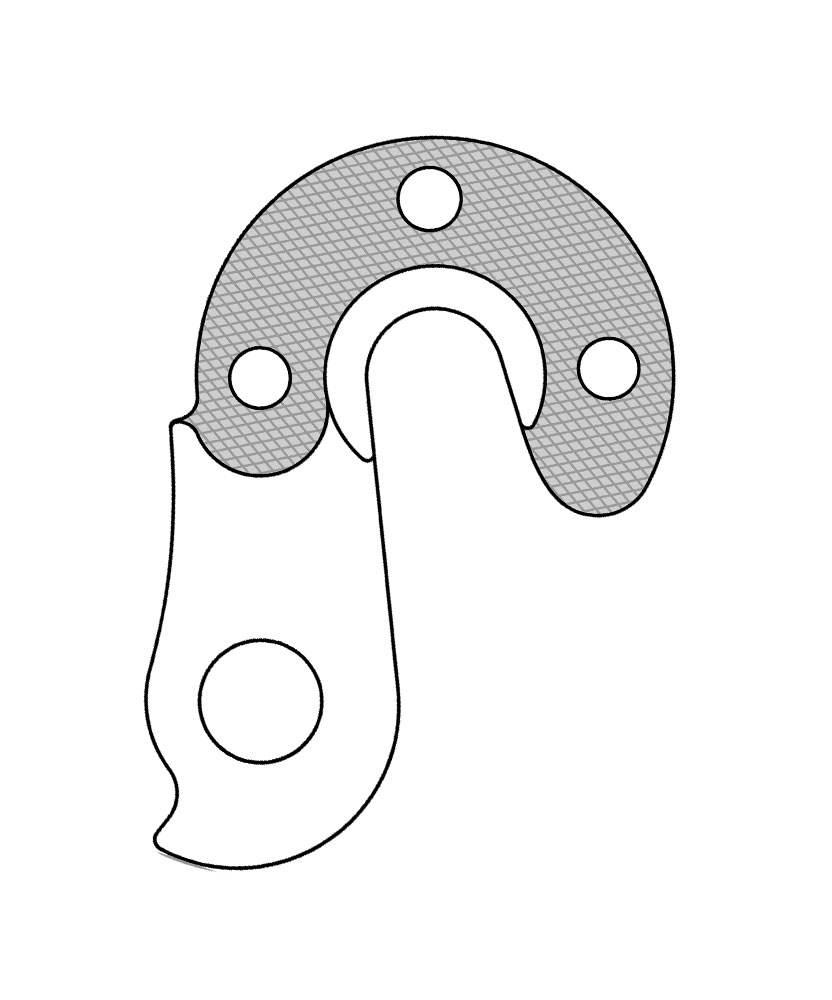 Hak Przerzutki Union Gh-279 Stevens Fondriest - zdjęcie 3