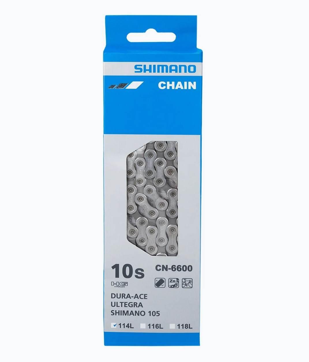 Łańcuch 10Rz 114L Pin Shimano Ultegra Cn-6600 - zdjęcie 3