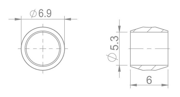 Oliwka Do Przewodów Shimano 5.3Mm Brakco 8Szt. - zdjęcie 3