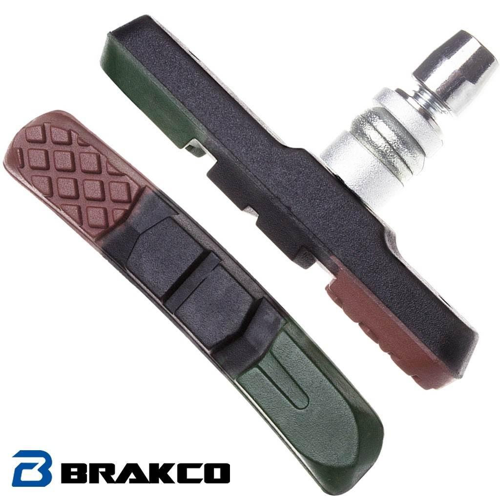 Klocki Gwint Dł72Mm Brakco 960V/Gr-Bk/25Par