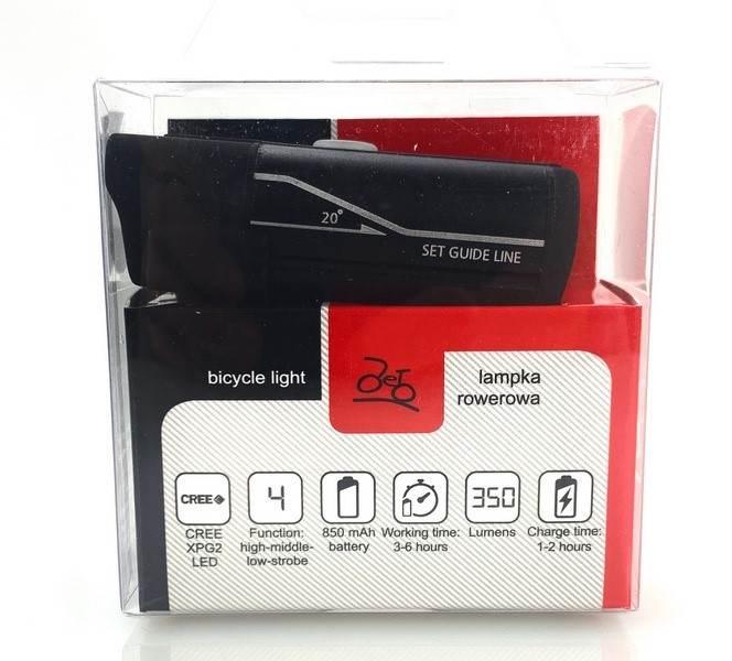 Lampka Przednia Usb 350Lm Sting Au210 | LAPA AU210 - zdjęcie 2
