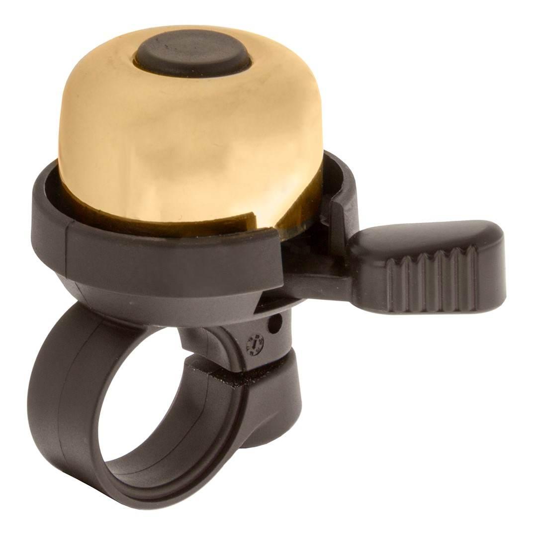 Dzwonek M-Wave Mini 33 Mm Mosiężny Złoty - zdjęcie 2