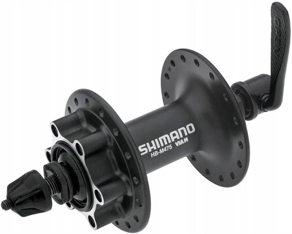 Piasta Przód Mtb Db 32H Qr Shimano M475 Czarna - zdjęcie 2