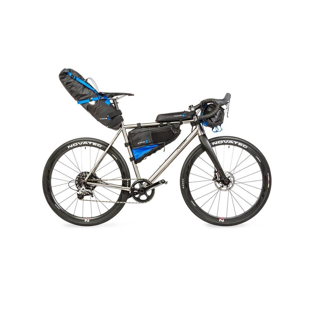 Sakwa Podsiodłowa M-Wave Rough Ride L 11L Bk-Bl - zdjęcie 2
