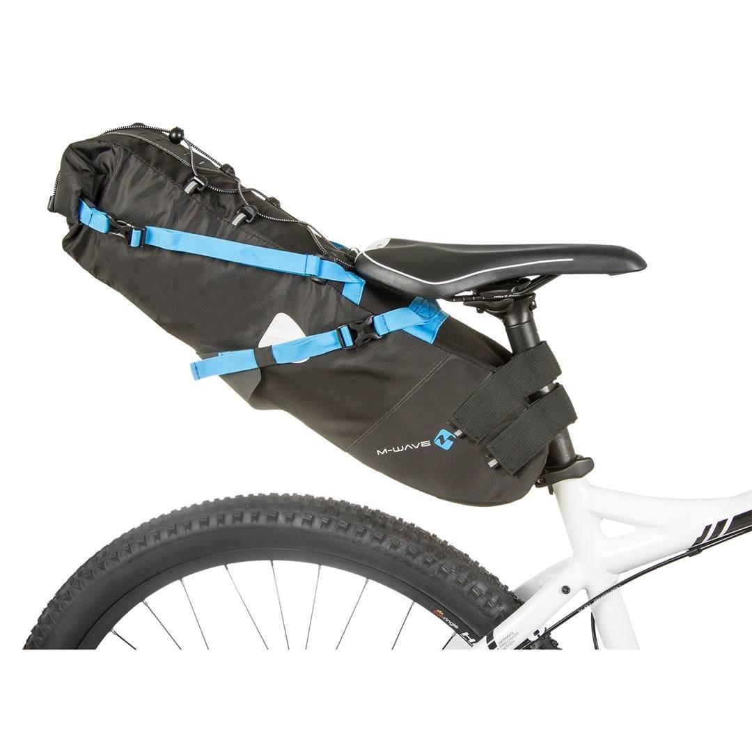 Sakwa Podsiodłowa M-Wave Rough Ride L 11L Bk-Bl - zdjęcie 3
