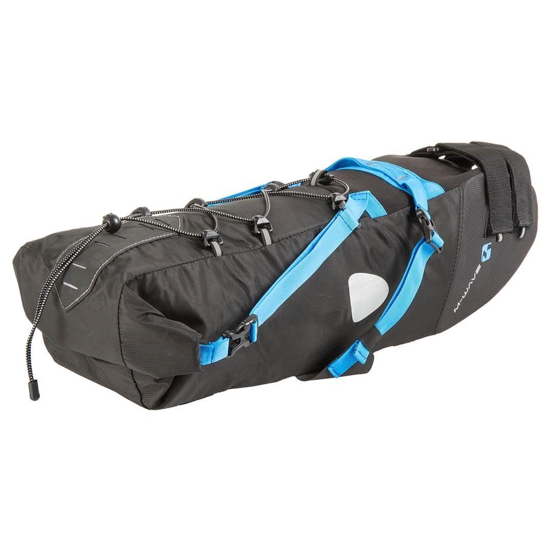 Sakwa Podsiodłowa M-Wave Rough Ride L 11L Bk-Bl - zdjęcie 4