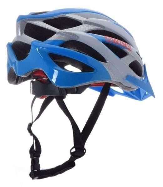 Kask rowerowy awina by moon mtb l niebiesko/biały - zdjęcie 2