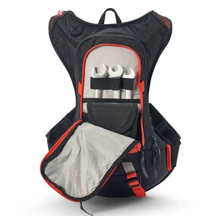 Uswe Camel Bag Raw 8 Kolor Czarny/Pomarańczowy Moto/Rower Pojemność 3 Litry - zdjęcie 5