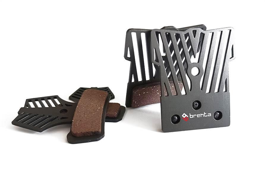 Brenta Bike Klocki Hamulcowe Rowerowe Organic Sport Z Radiatorem Mtb Szosa - zdjęcie 2