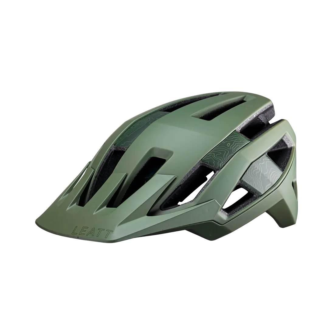 Leatt Kask Rowerowy Mtb Trail 3.0 V24 Spinach Kolor Zielony Rozmiar L 59-63 - zdjęcie 2