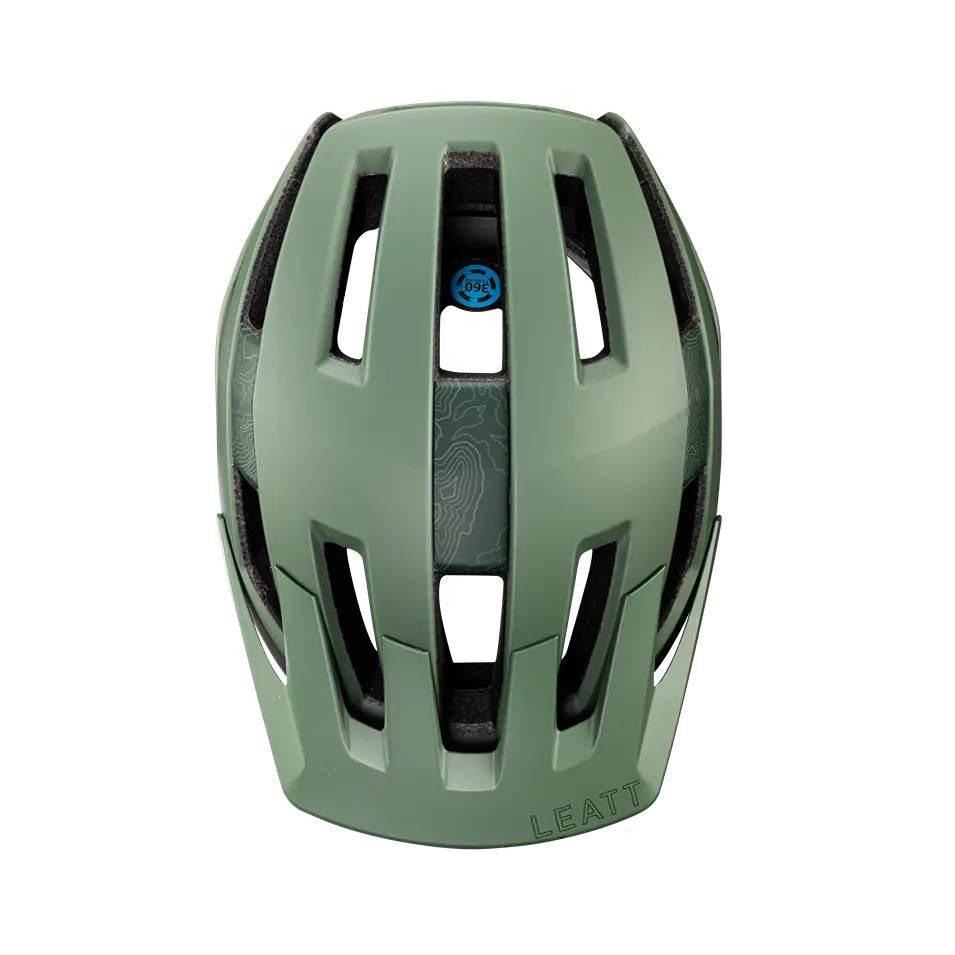 Leatt Kask Rowerowy Mtb Trail 3.0 V24 Spinach Kolor Zielony Rozmiar L 59-63 - zdjęcie 5
