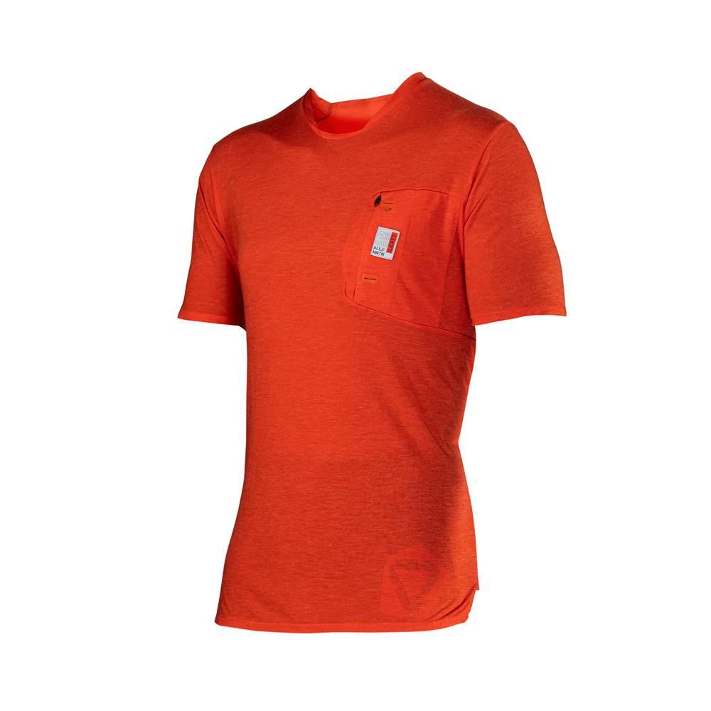 Leatt Koszulka Rowerowa Mtb Allmtn 2.0 Jersey Glow Kolor Czerwony Rozmiar L