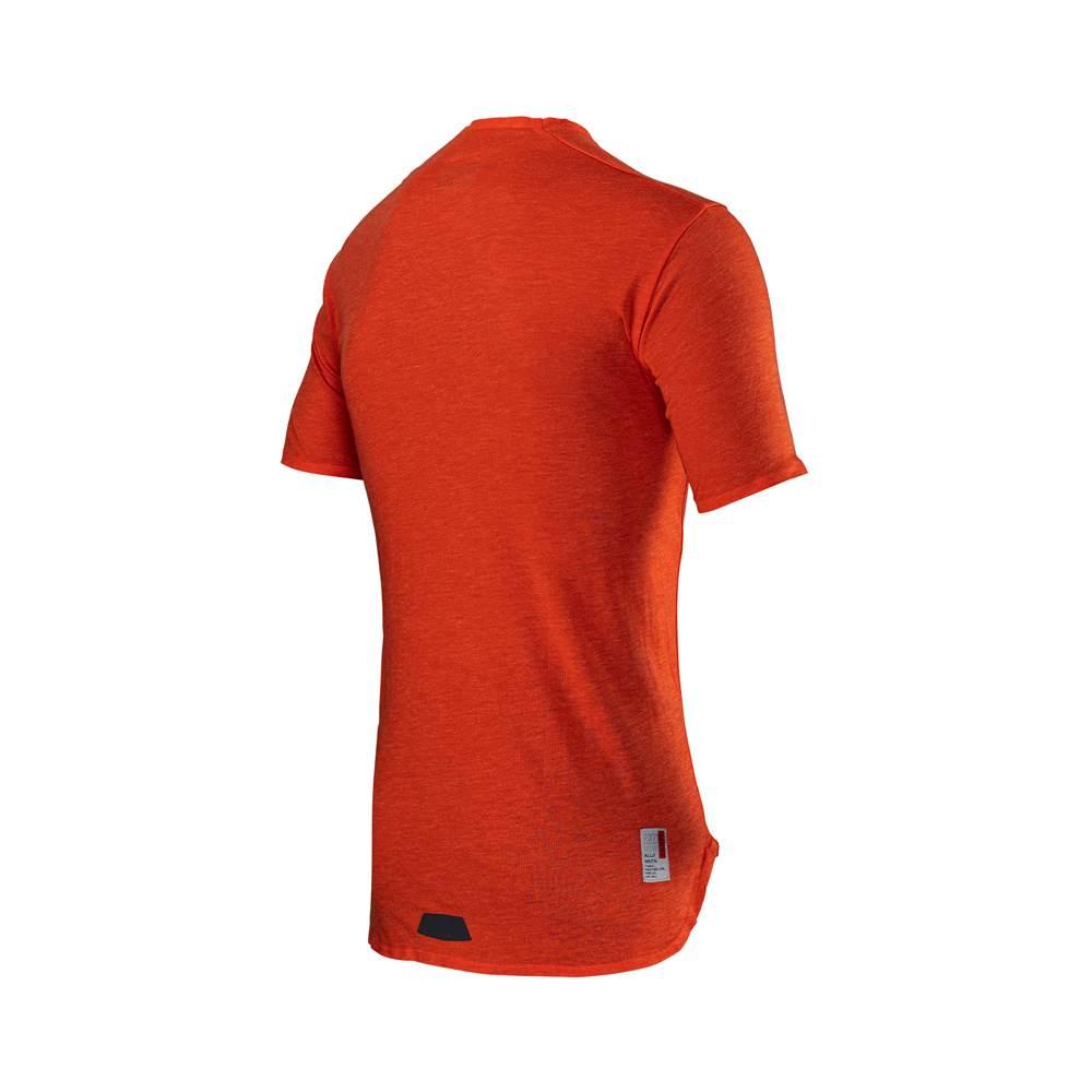 Leatt Koszulka Rowerowa Mtb Allmtn 2.0 Jersey Glow Kolor Czerwony Rozmiar L - zdjęcie 2