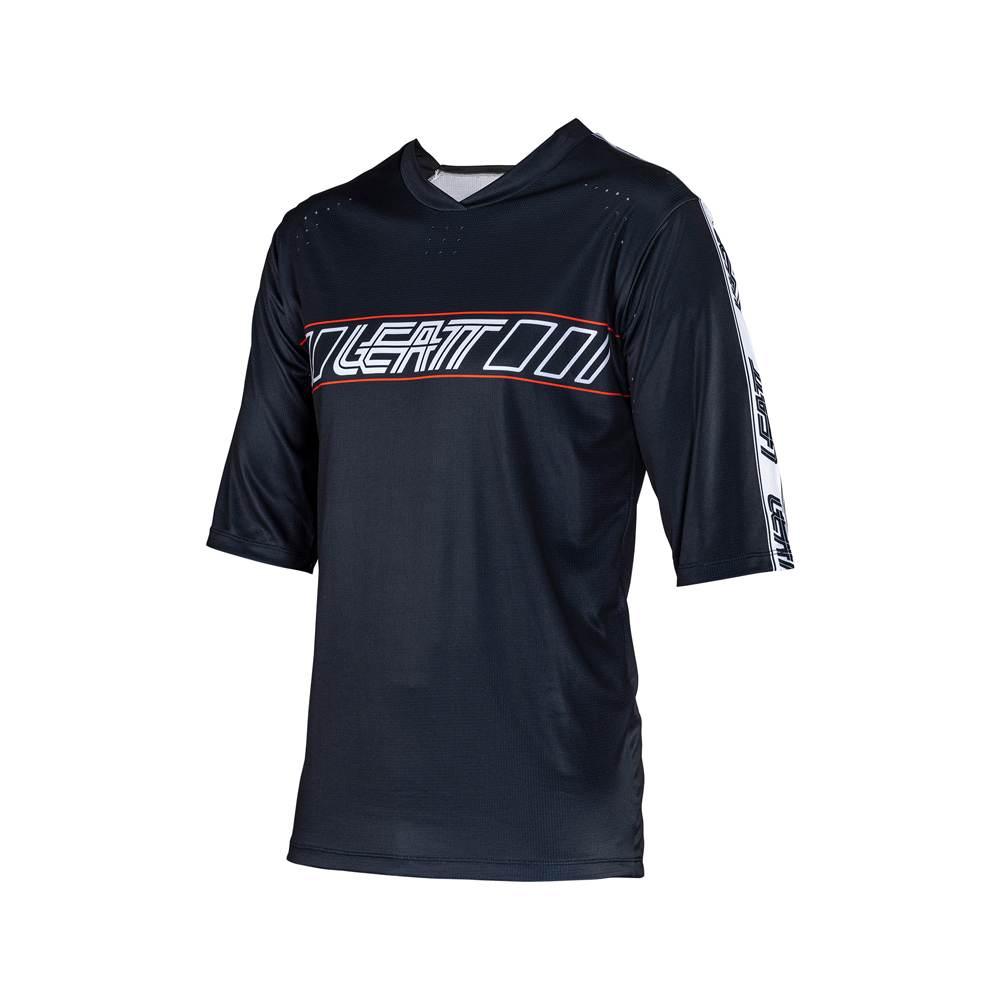 Leatt Koszulka Rowerowa Mtb Enduro 3.0 Jersey Black Kolor Czarny Rozmiar M