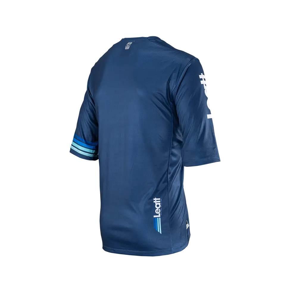Leatt Koszulka Rowerowa Dziecięca Mtb Enduro 3.0 Junior Jersey Denim Kolor - zdjęcie 5