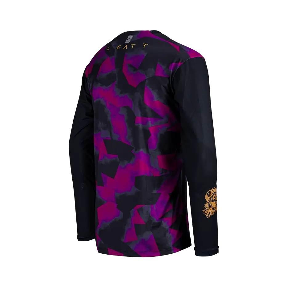 Leatt Koszulka Rowerowa Mtb Gravity 3.0 Jersey Purple Kolor Fioletowy/Czarn - zdjęcie 6