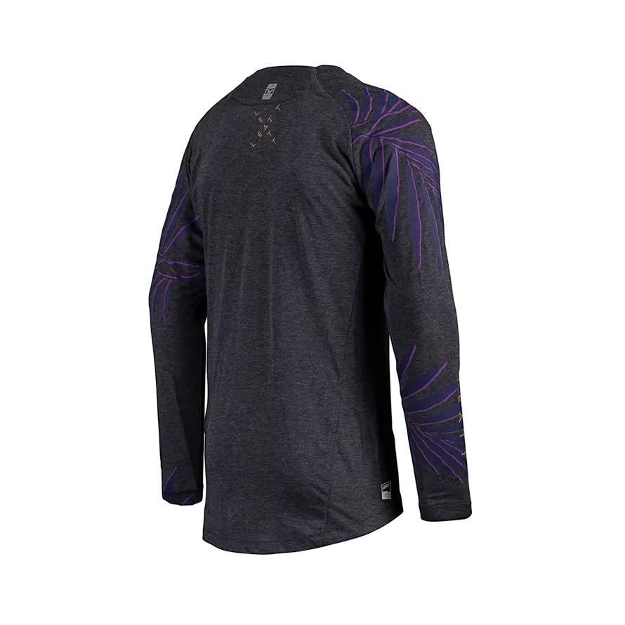 Leatt Koszulka Rowerowa Mtb Gravity 2.0 Jersey Palm Kolor Grafitowy Rozmiar - zdjęcie 6