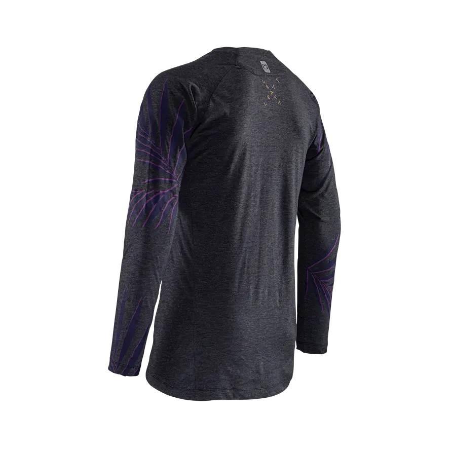 Leatt Koszulka Rowerowa Mtb Gravity 2.0 Jersey Palm Kolor Grafitowy Rozmiar - zdjęcie 7