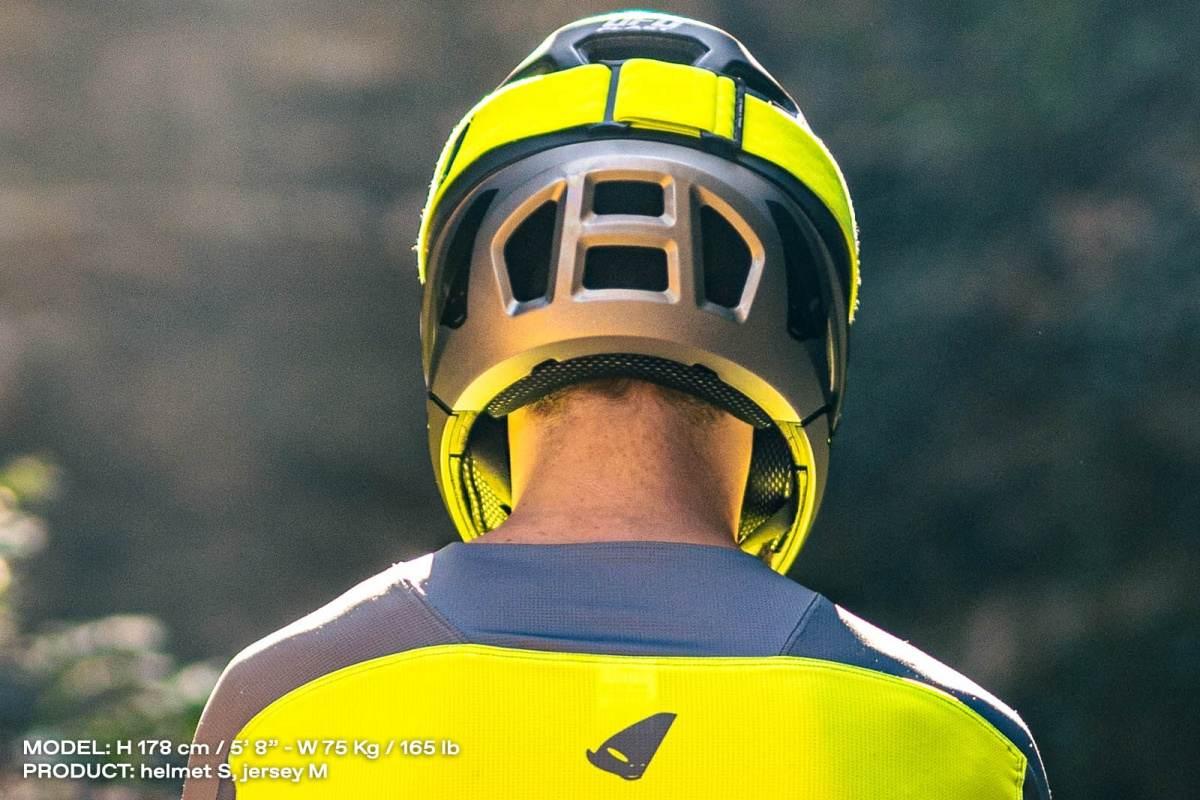 Ufo Kask Rowerowy Mtb E-Bike Defcon-One Full Face Kolor Czarny/Szary Rozmia - zdjęcie 7