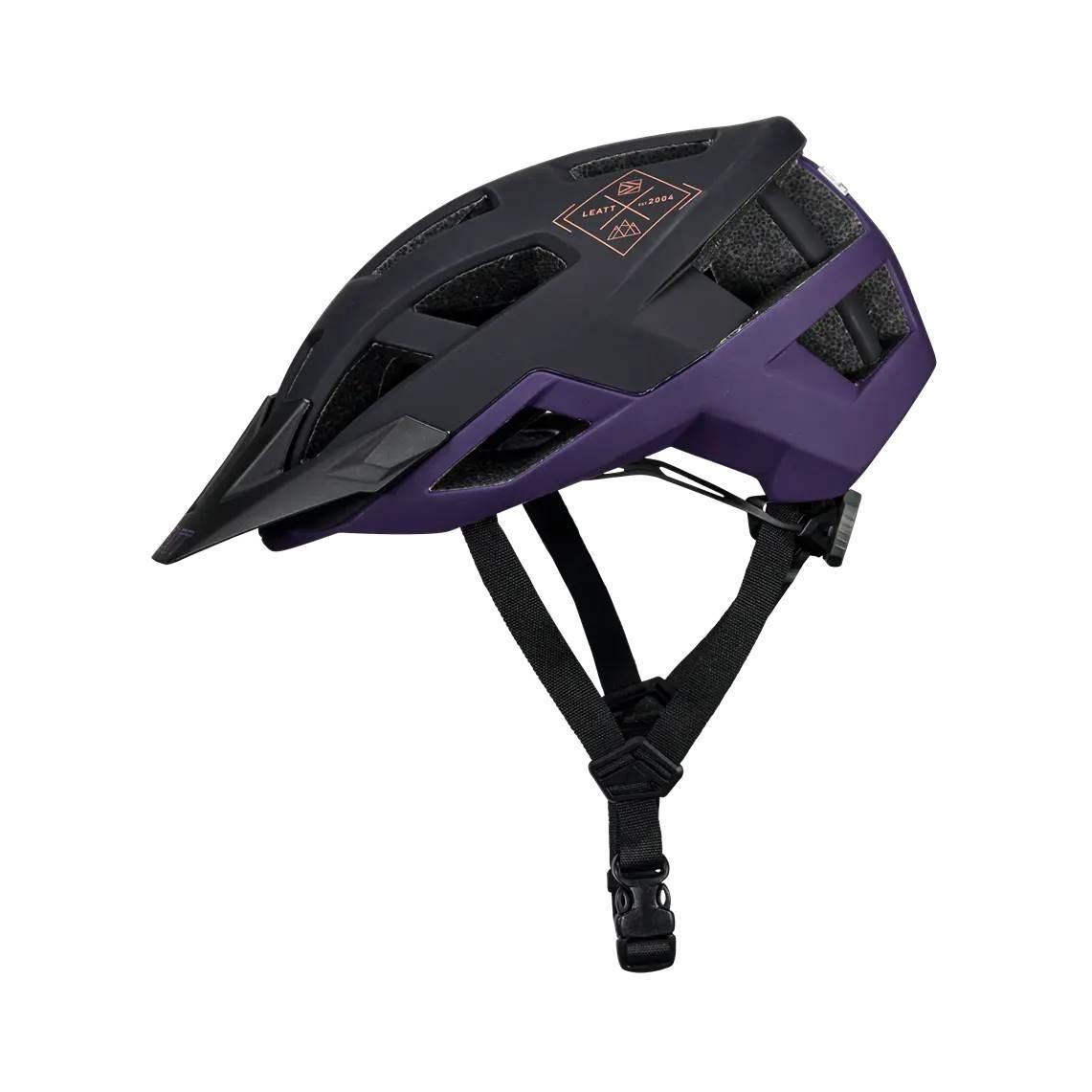 Leatt Kask Rowerowy Mtb Trail 2.0 V24 Velvet Kolor Fioletowy Rozmiar L 59-6 - zdjęcie 4