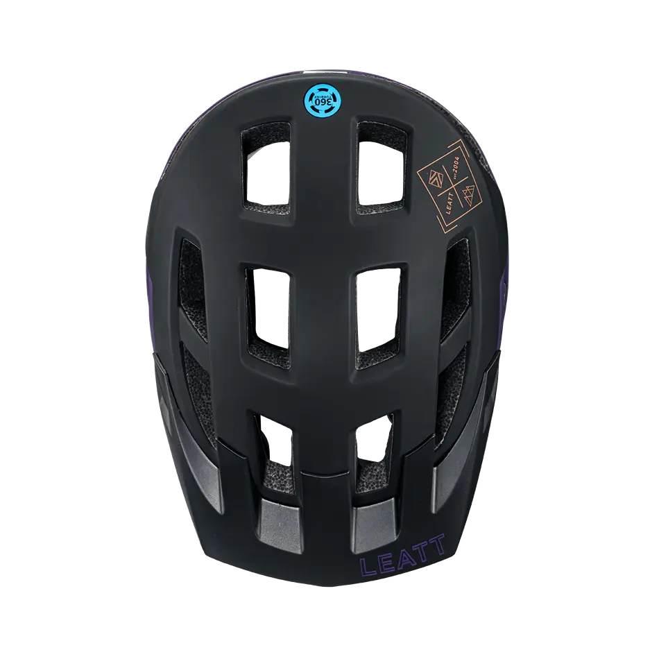 Leatt Kask Rowerowy Mtb Trail 2.0 V24 Velvet Kolor Fioletowy Rozmiar L 59-6 - zdjęcie 5