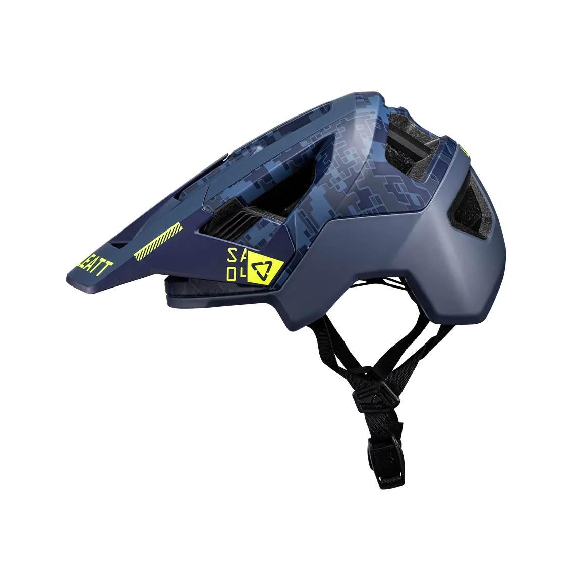 Leatt Kask Rowerowy Mtb Allmtn 4.0 V24 Helmet Blue Kolor Niebieski Rozmiar - zdjęcie 4