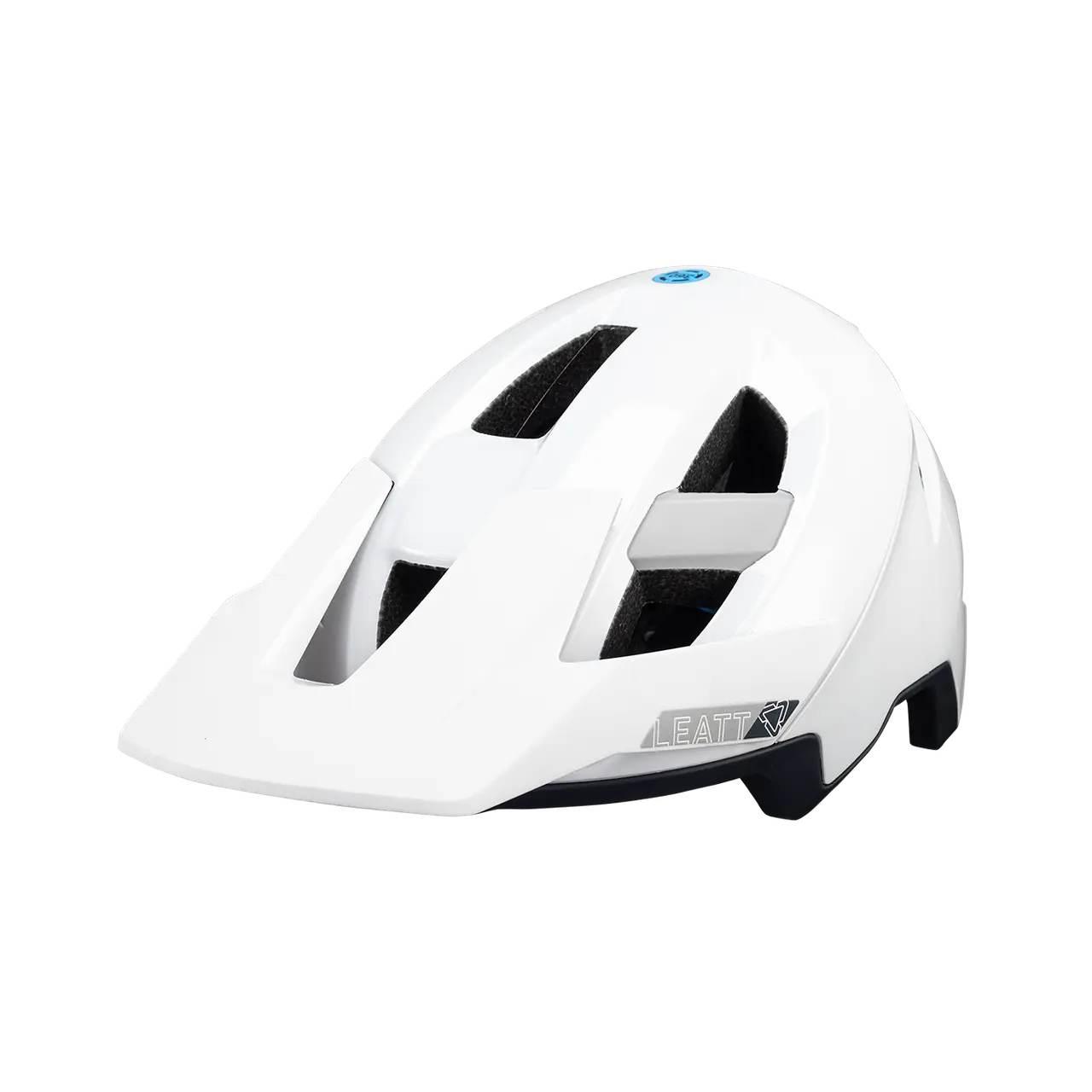 Leatt Kask Rowerowy Mtb Allmtn 3.0 V24 Helmet White Kolor Biały Rozmiar M 5 - zdjęcie 2