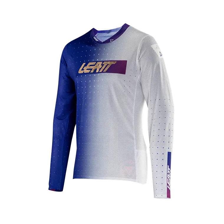 Leatt Koszulka Rowerowa Mtb Gravity 4.0 Jersey Ultrablue Kolor Niebieski/Bi - zdjęcie 2