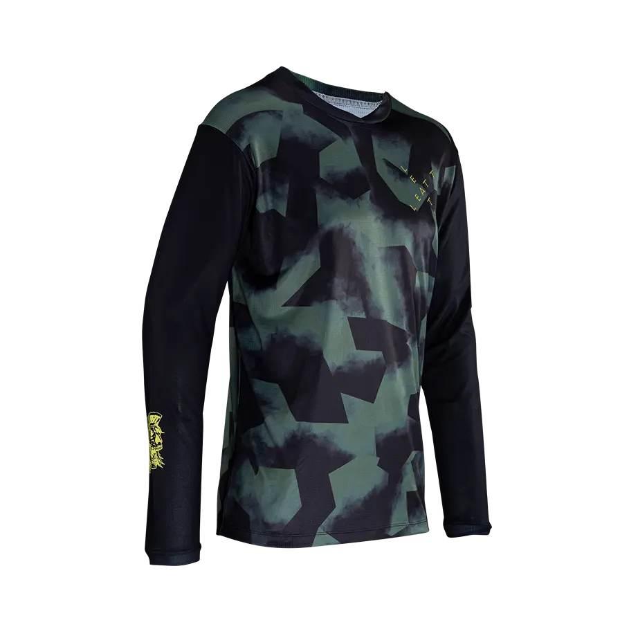 Leatt Koszulka Rowerowa Mtb Gravity 3.0 Jersey Spinach Kolor Zielony/Czarny