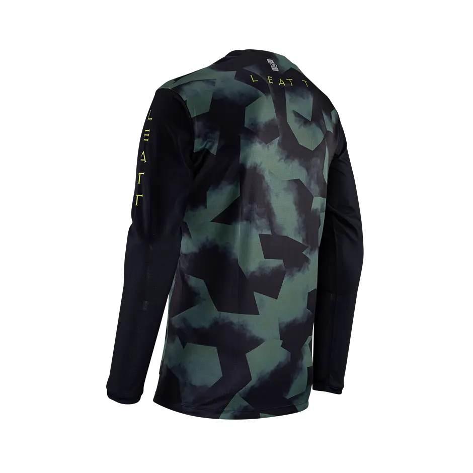 Leatt Koszulka Rowerowa Mtb Gravity 3.0 Jersey Spinach Kolor Zielony/Czarny - zdjęcie 5