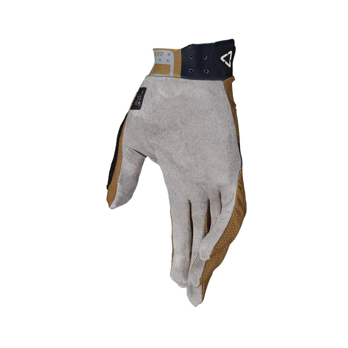 Leatt Rękawice Rowerowe Mtb 2.0 X-Flow Glove Peanut Kolor Brązowy Rozmiar S - zdjęcie 5