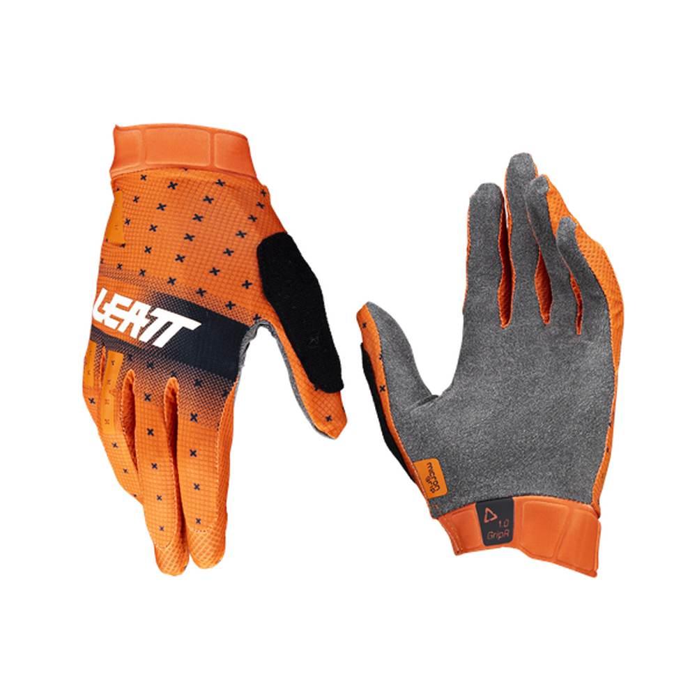 Leatt Rękawice Rowerowe Mtb 1.0 Gripr Glove Glow Kolor Czerwony Rozmiar Xl
