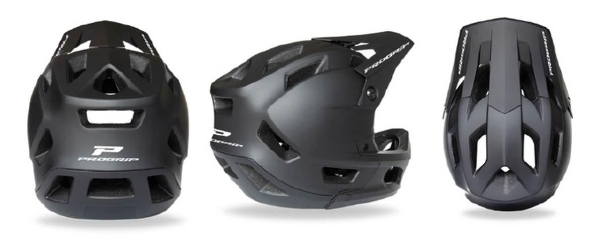 Progrip 2025/10 Kask Rowerowy Pg3060 Mtb E-Bike Guardian Full Face Kolor Cz - zdjęcie 2
