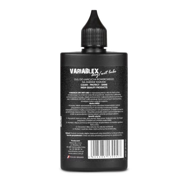 Winx Olej Do Łańcucha Rowerowego Variablex Zmienne Warunki 100Ml - zdjęcie 2