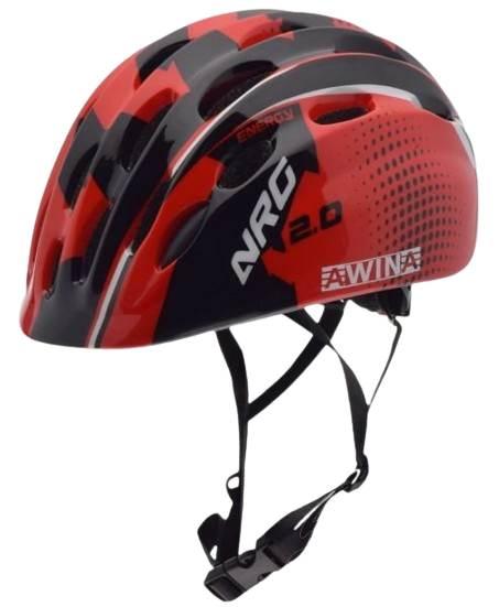 Kask rowerowy awina by moon dziecięcy m czerwony
