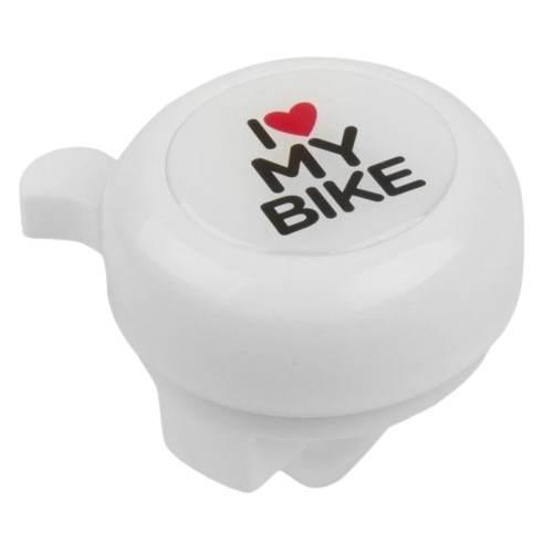 Dzwonek rowerowy biały 3d | AWR1634