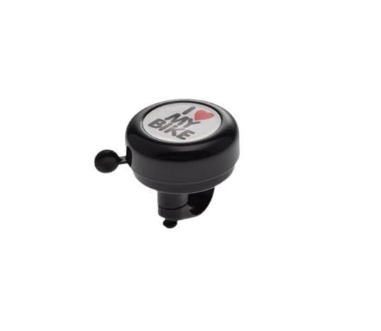 Dzwonek rowerowy czarny 3d | AWR1605B