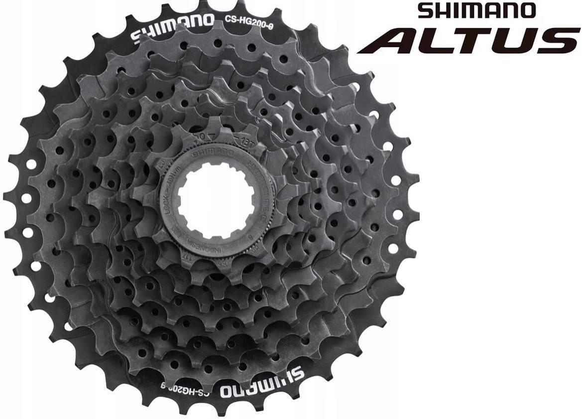 Kaseta 9S 11-34T Shimano Altus Cs-Hg200-9 Folia