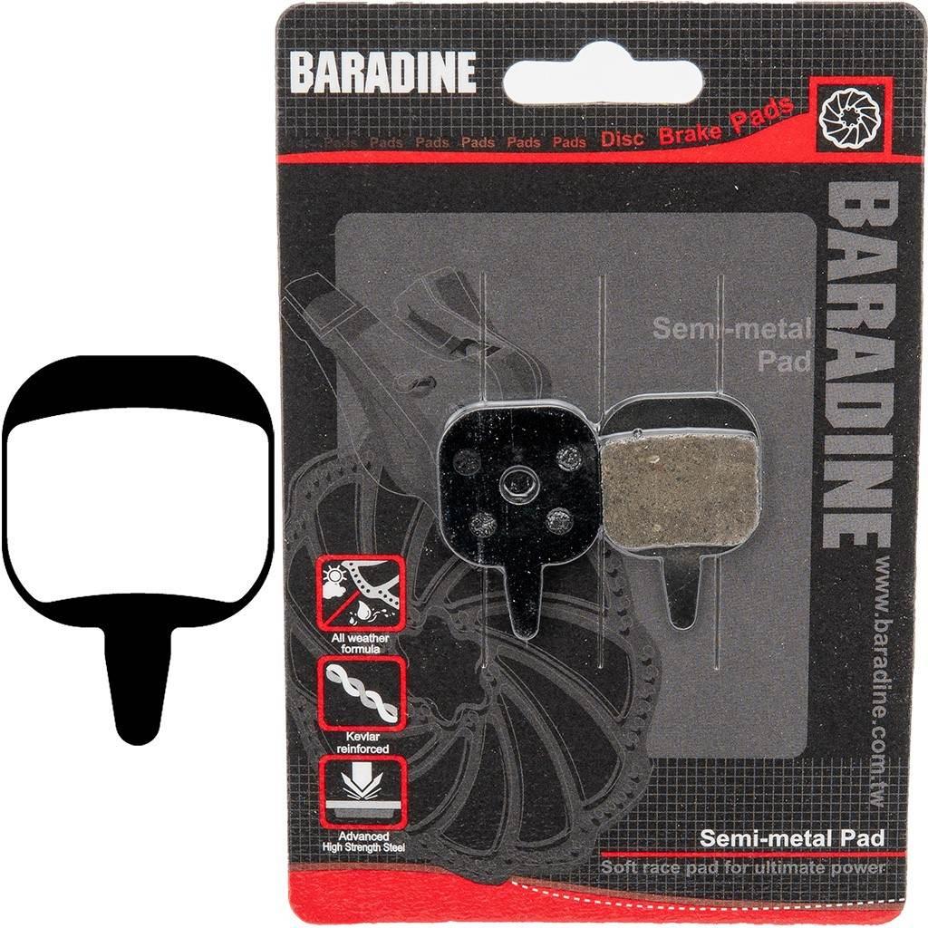 Klocki Półmetaliczne Baradine Ds-08 Tektro